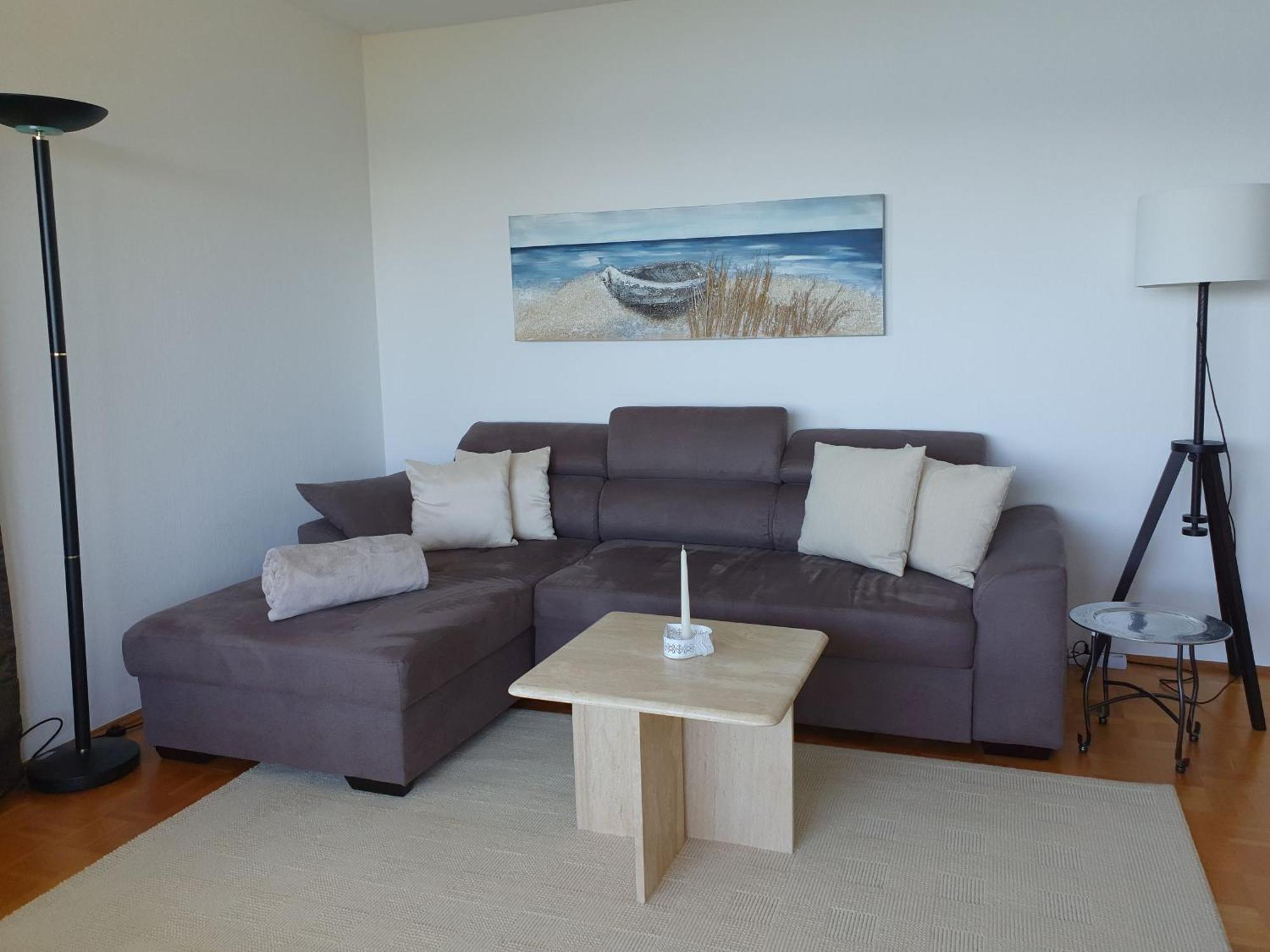 Ferienwohnung Panorama-Seetraum ジプリンゲン エクステリア 写真